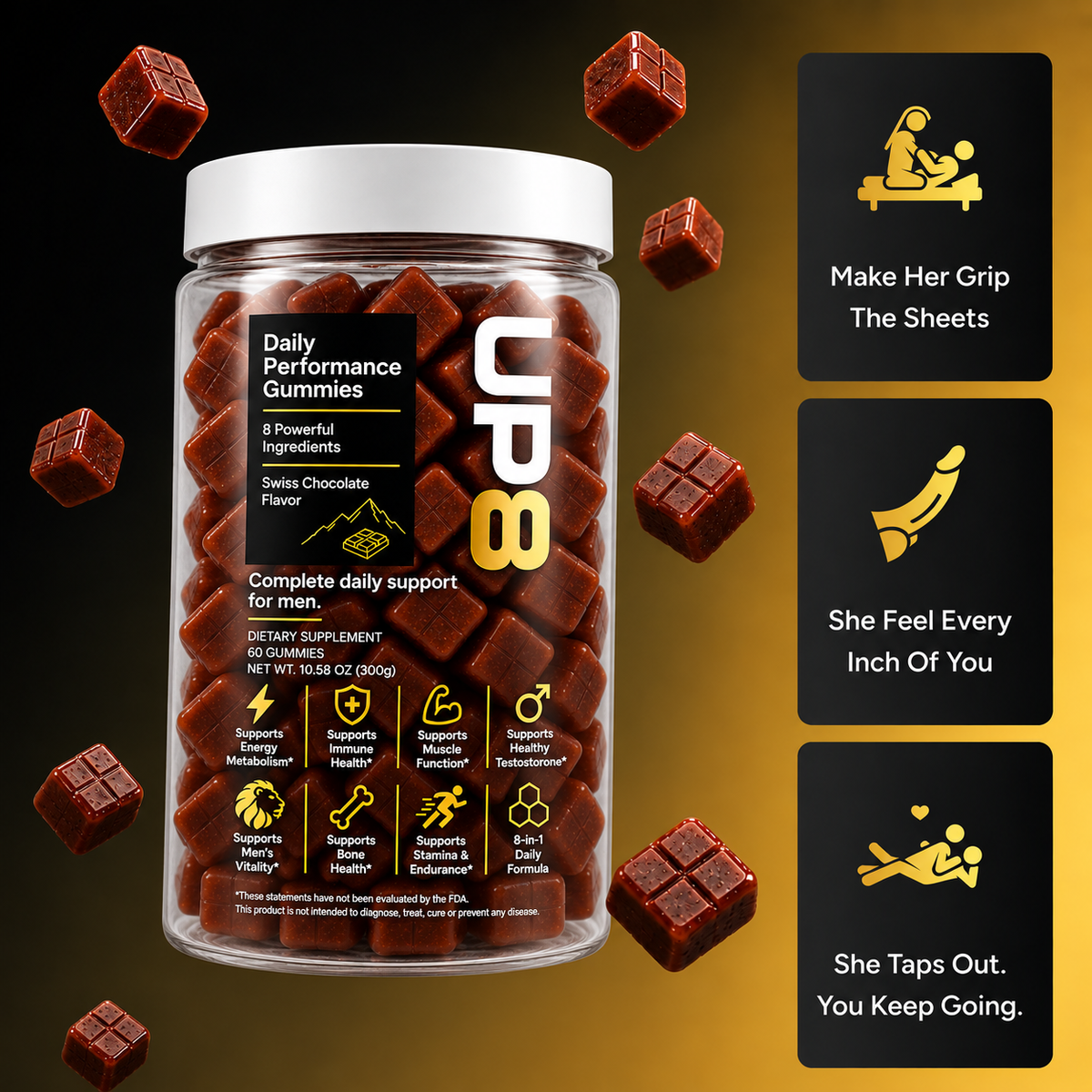 UP8 — 8-in-1 Daily Gummies for Men