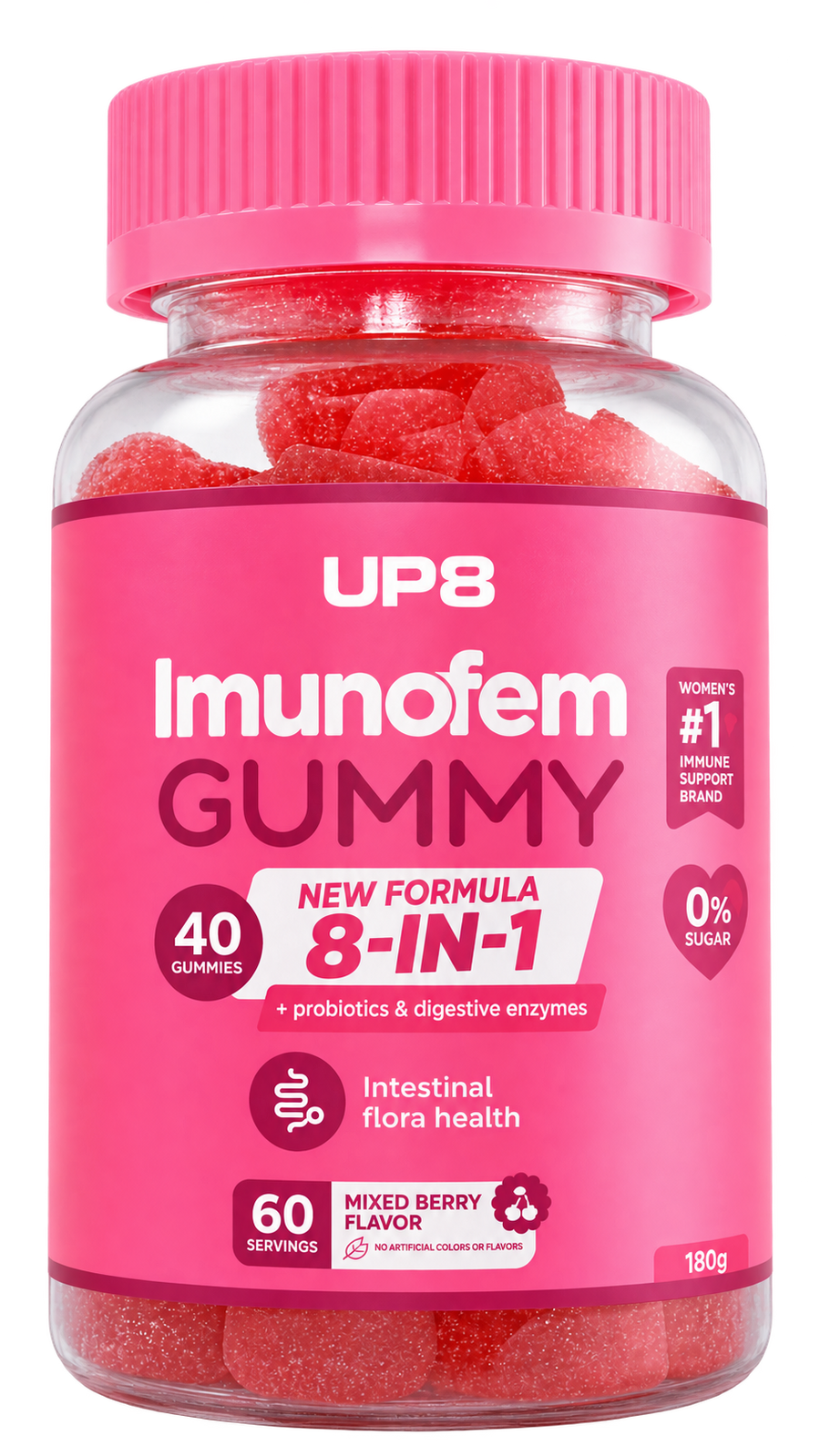 ImunoFem Gummy — Intimate & Gut Flora Probiotic