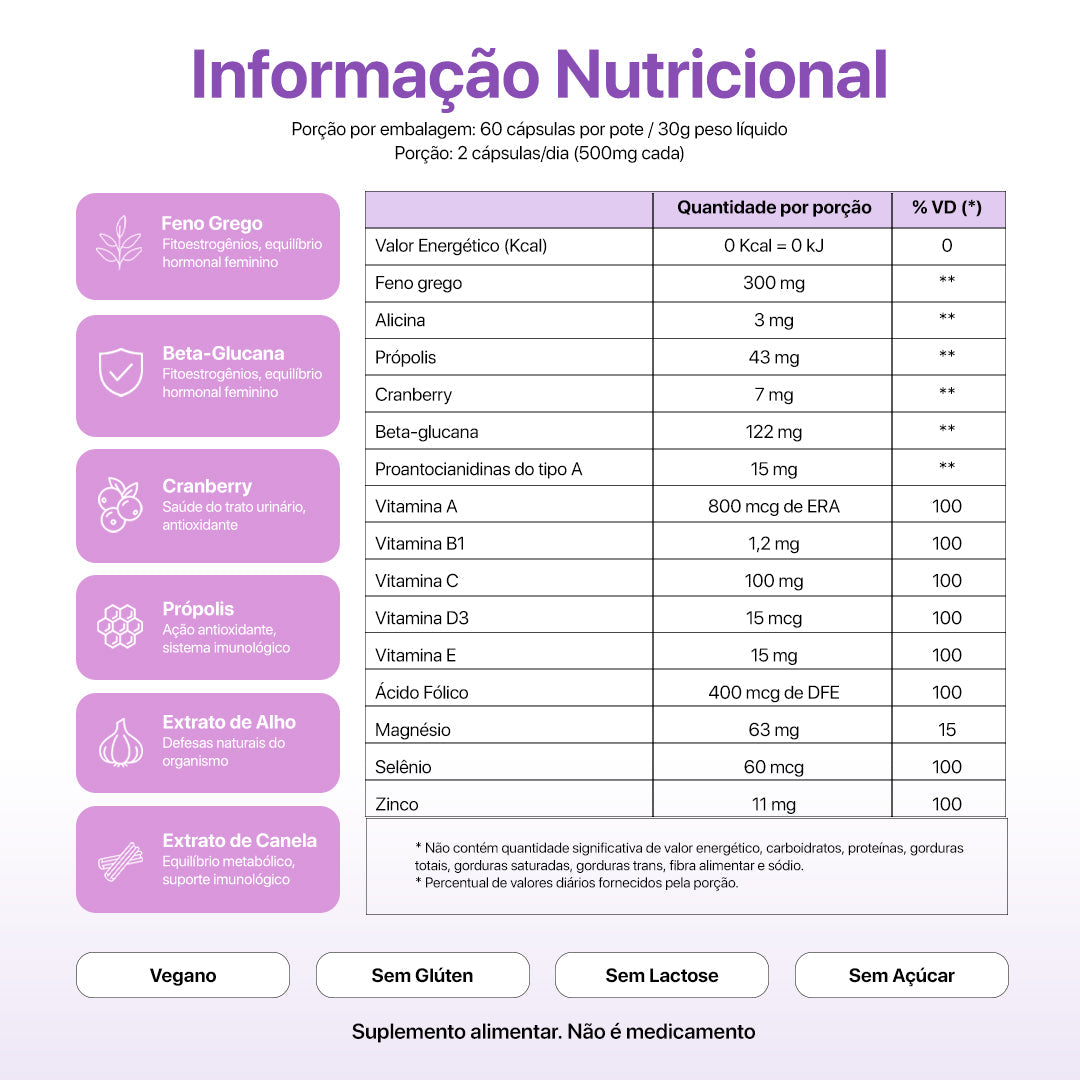 UP8 ImunoFem Capsules — Intimate & Gut Flora Probiotic