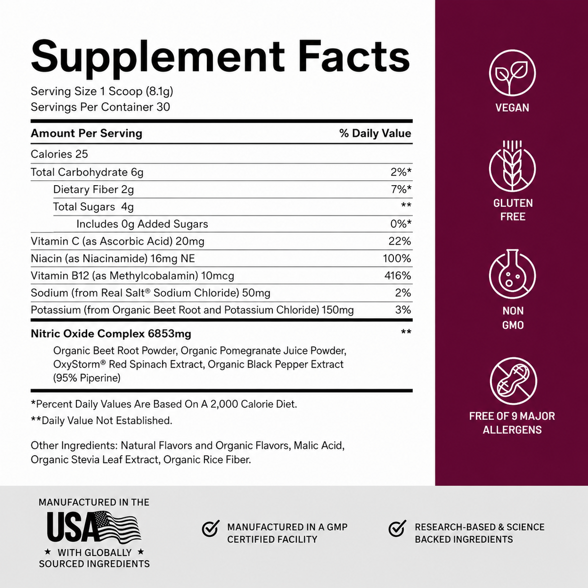 UP8 VASC8 — Circulation Superfood